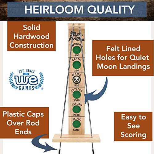 We Games Shoot The Moon - Solid Wood, 18 In. #TOP1