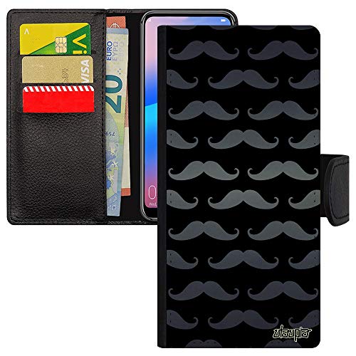 Coque portefeuille Xiaomi Redmi Note 9s housse antichoc grise étui protection rabat