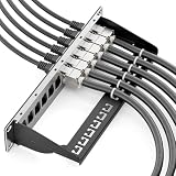deleyCON 30m CAT6 Outdoor Kabel Instalacyjny Sieciowy 1000 Mbit GIGABIT - Miedź (CU) Sztywny Kabel Instalacyjny LAN Ethernet Przewód Danych do Zastosowań Zewnętrznych Odporny na Warunki Atmosferyczne