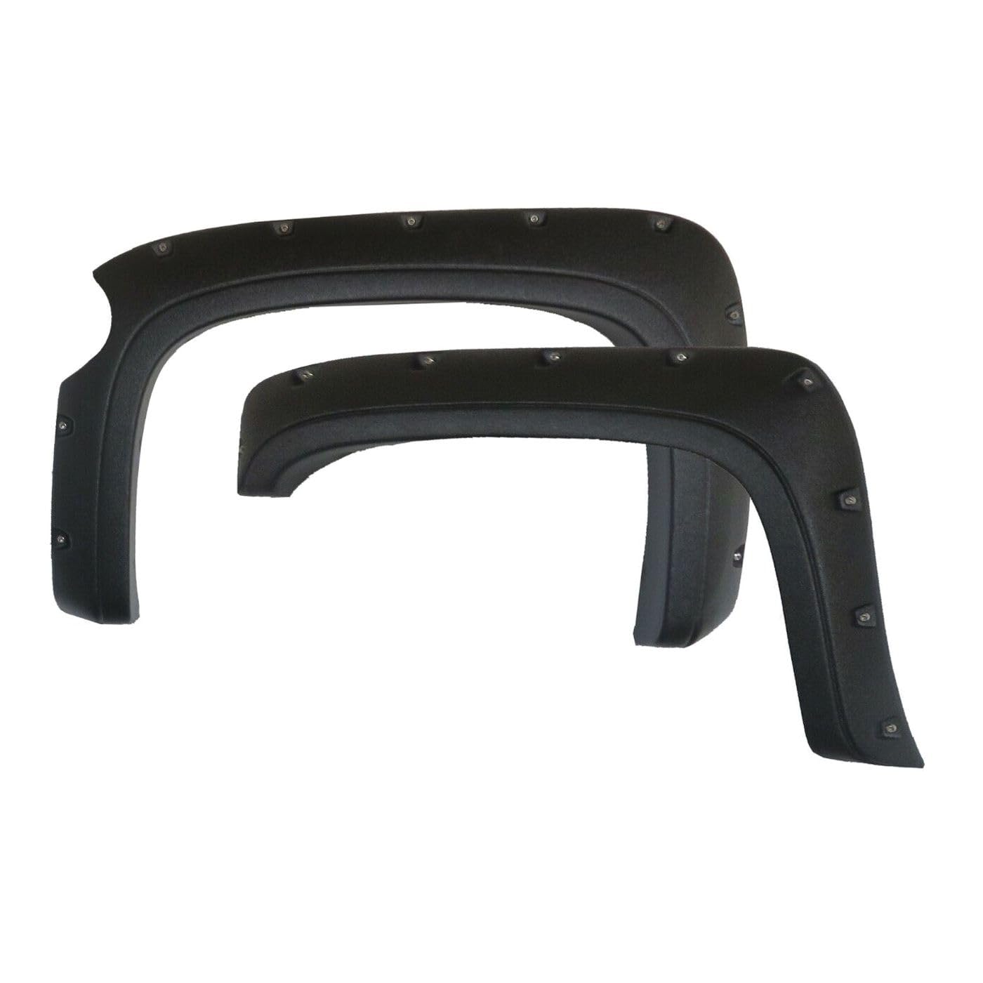 NinGYiYan Pocket Trim and Bolt Textured Wheel Protector Flare for Chevy for Silverado 1500 2007-2013 5'8