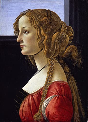 Sandro Botticelli affiche toile grand format 60x90cm pour habiller un grand mur vide