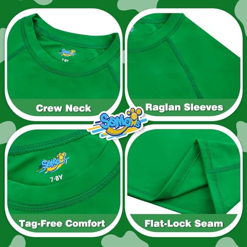 Image of Boys' Rash Guard Long Sleeve UPF 50 Sun Shirts for Toddler Kids Youth Water Swimming Rashguard