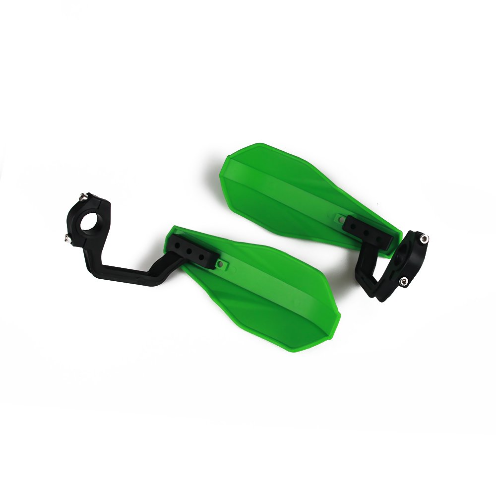 AnXin Paramani da 22 mm e 28 mm, per moto da cross, motocross, KLX 110, KLX, 140, 140G, KLX, 125, KX125, KX, 65, KX85, KX100, KX80, KX65, KX112, verde