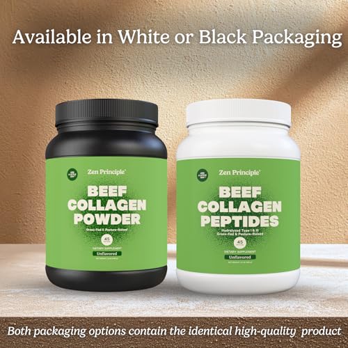 image for Zen Principle Grass-Fed Agglomerated Hydrolyzed Collagen Peptides 1.5 