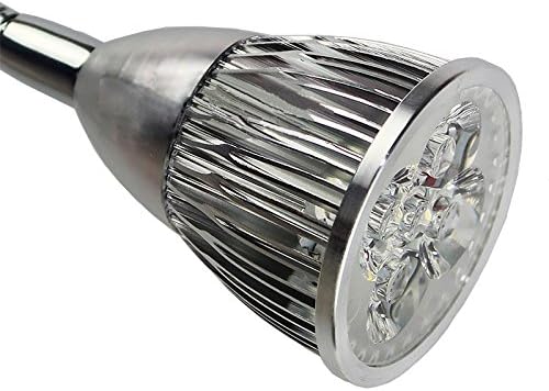 LUMINTURS(TM) 5W LED Wall Sconces Picture Spot Lamp Fixture Flexible Pipe ON/Off Button Light Warm White
