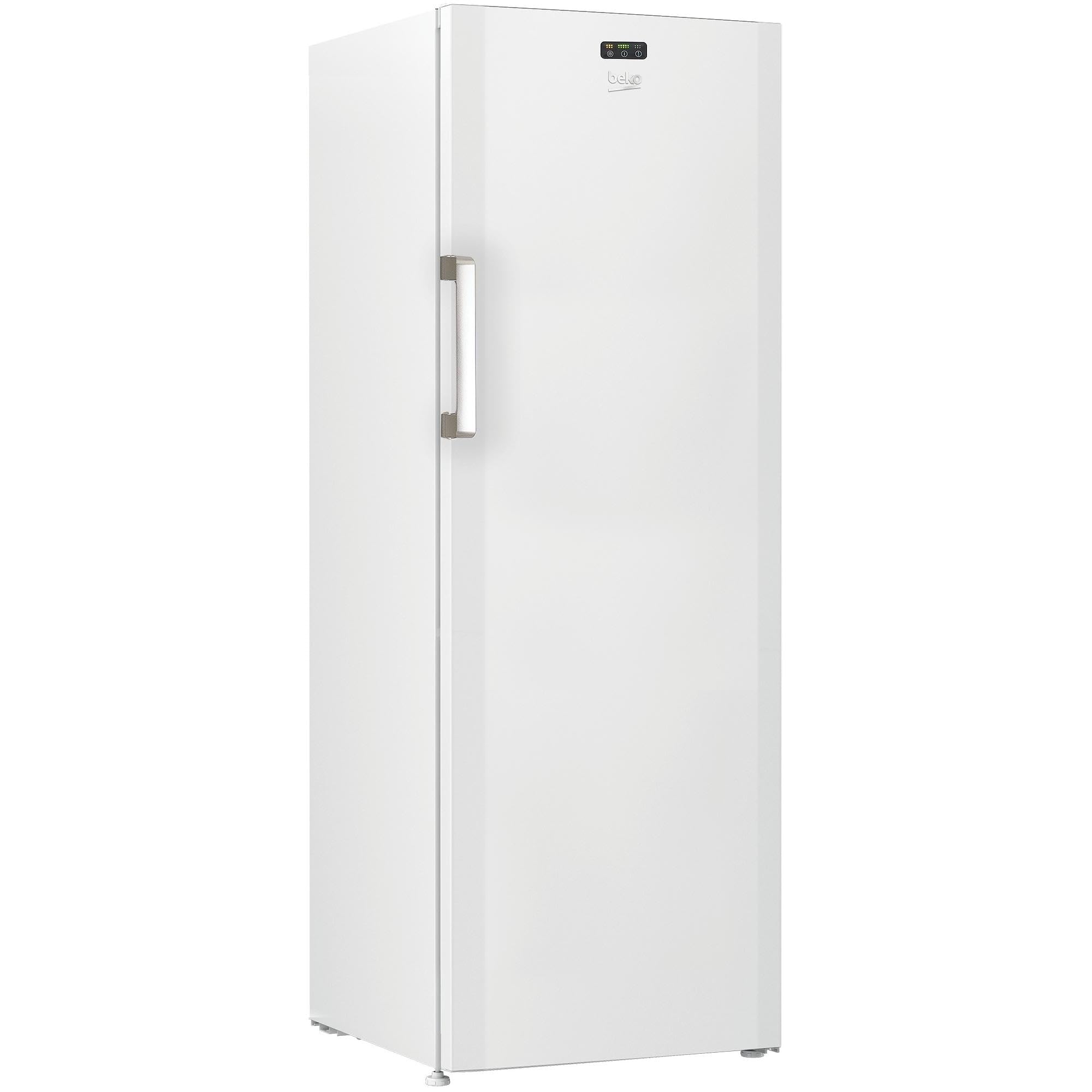 Beko FS127940N b100 congelatore freestanding, 244 l, 5 cassetti congelatori, 2 congelatori, funzione congelatore rapido, MinFrost, allarme porta, 36 dB, bianco