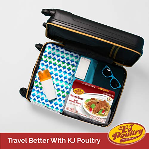 Kosher Beef Pepper Steak & Rice, Mre Meat Meals Ready To Eat (2 Pack) Prepared Entree Fully Cooked, Shelf Stable Microwave Dinner – Travel, Military, Camping, Emergency Survival Protein Food Supply #TOP6