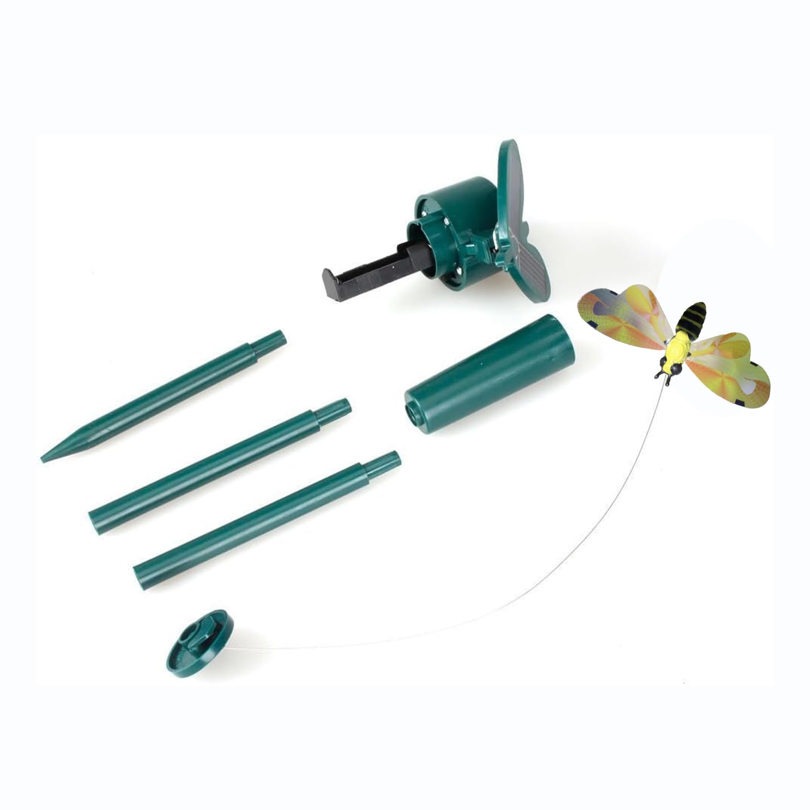 EEZ RV Products Solar Powered Dancing Flying Ladybug Garden Decoration (Ladybug)