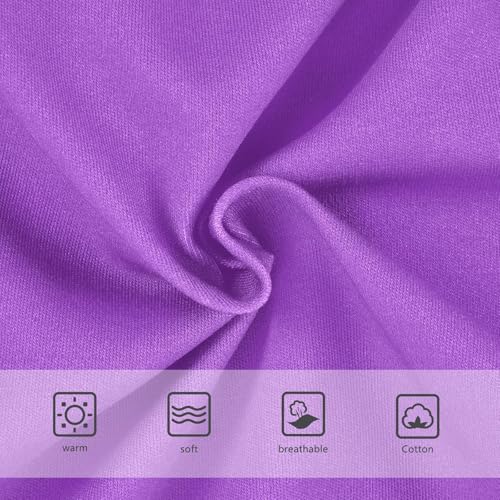 Joisal Toddlers Underwear Floral 2t Cotton Girl Panties Cute Fancy Briefs Undies Kids Purple Orchid3