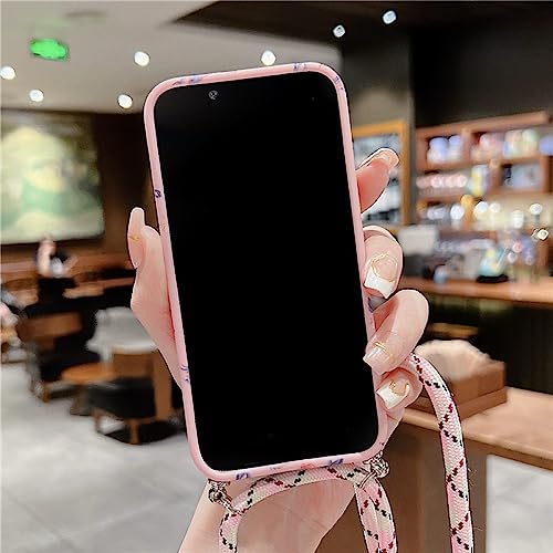 Longe étui fleur iPhone 14 Pro antichoc finition luxe en silicone souple - 3