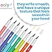 Ooly Color Write Colorful Fountain Pens, Pack of 8 Colored Ink Fountain Pens that Use Refillable Ink Cartridges, Fine Tip for Calligraphy Drawing, Handlettering - Back to School Supplies