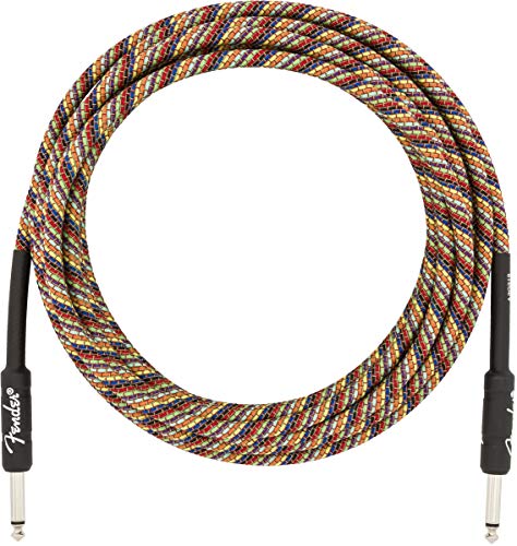 18.6' Festival Instrument Cable, Pure Hemp, Rainbow