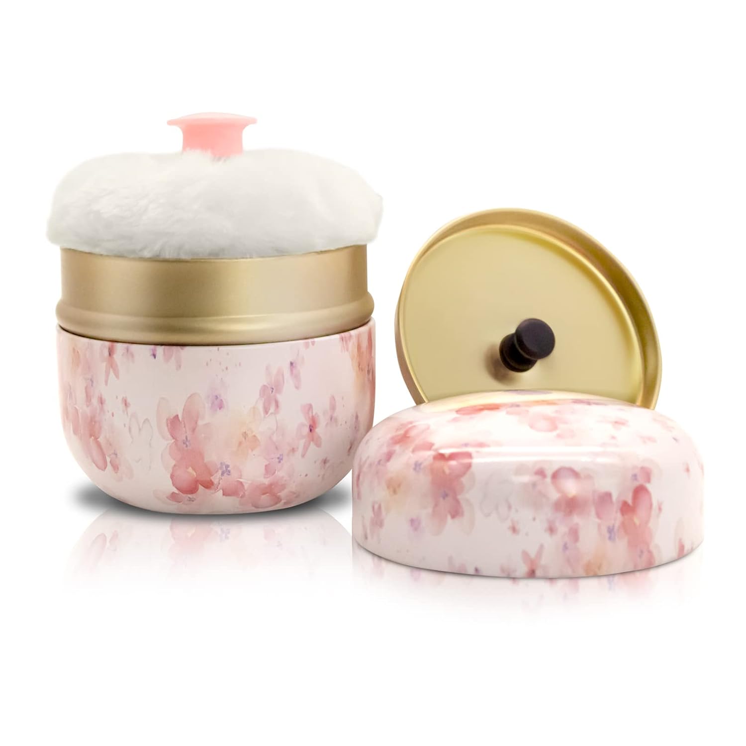 BBKON Large Powder Puff for Body Powder with Powder