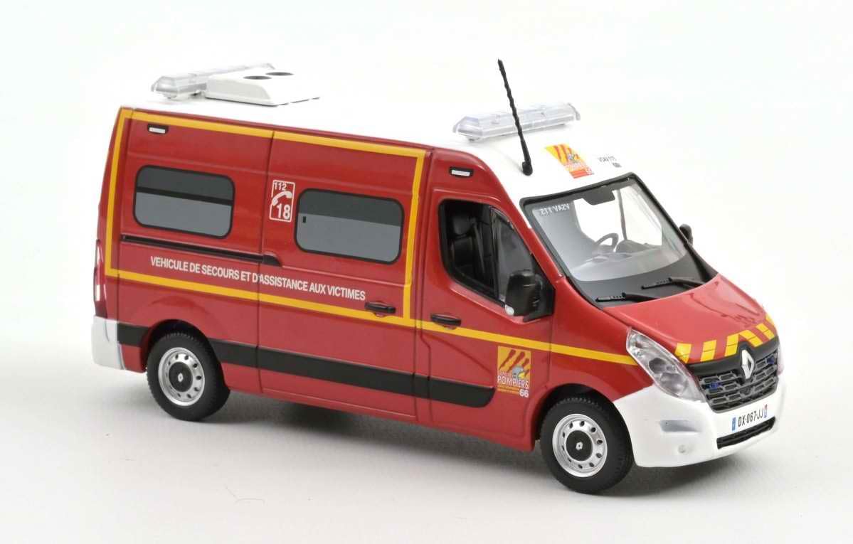 Livraison de 4 VSAV Renault Master L3H2 de moins de 3T5 pour le SDIS 89