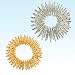 Produktbild 1 Paar Massageringe (Really Leisure ORIGINAL) Yin & Yang Gold&Silber zur Fingermassage oder Zehenmassage - Wellnessmassage zur Entspannung