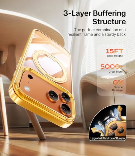 Image of Magnetic iPhone 17Pro Max Case Compatible with MagSafe, iPhone 17 Pro Max
