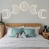 DriSubt Maan Decoratie Wanddecoratie Maan Uiterlijk Muur Art Nordic Stijl Decoratie Muur Opknoping Muurstickers…
