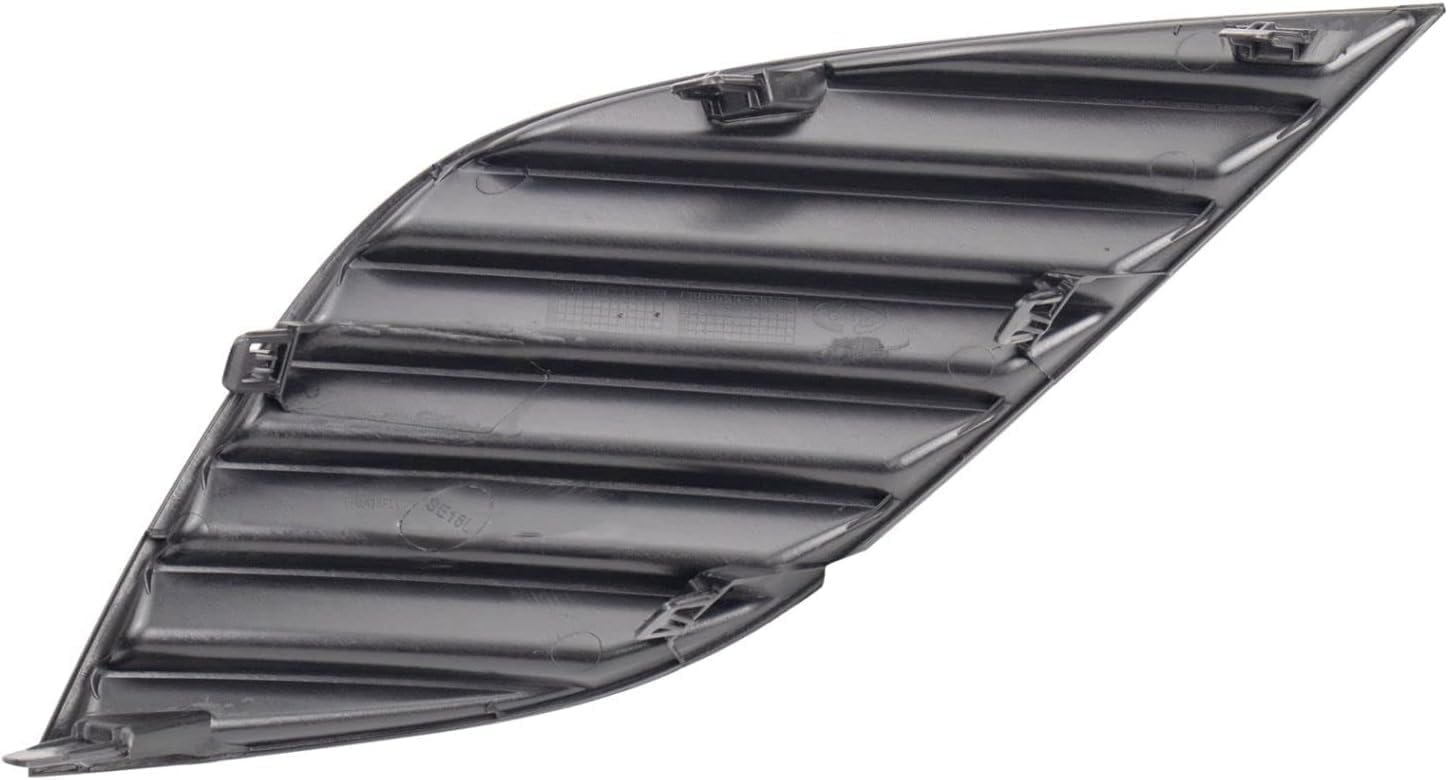 DAT AUTO PARTS Driver and Passenger Side Fog Light Cover Bezel Bumper Insert Pair Fits 2018-2020 Toyota Camry SE Midsize Sedan, Black Textured Plastic, Replaces TO1038209, TO1039209, 5204052090