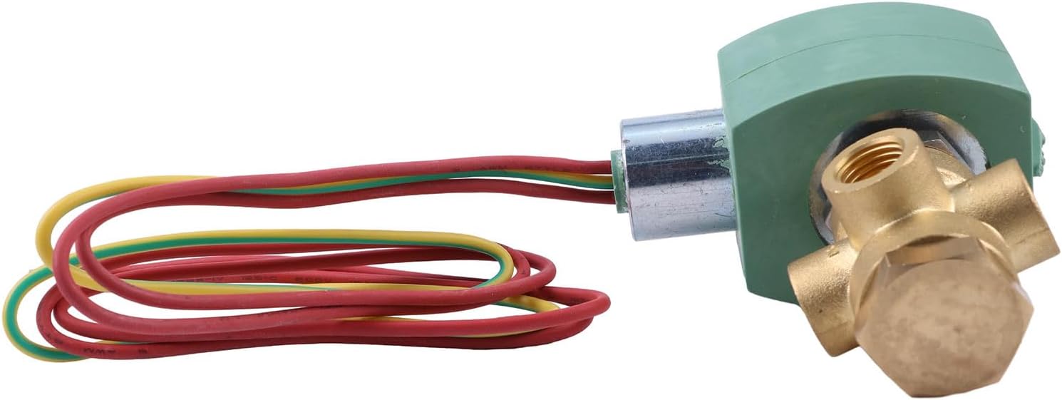 IEQFUE Solenoid Valve 02250125-657 Compatible with Sullair Air Compressor 1/4 NPT 02250125657