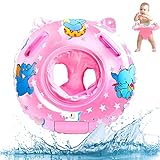 【Alta calidad】: Anillo de natación Inflable está fabricado con material grueso de PVC, que es más suave y cómodo, saludable, ecológico y duradero.