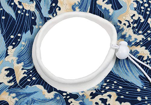 Kitchen-dream Protective Pet Collar, Adjustable Pets Surgery Recovery Soft Collar Anti-Bite Collar for Cat After Surgery (M) - Image 3