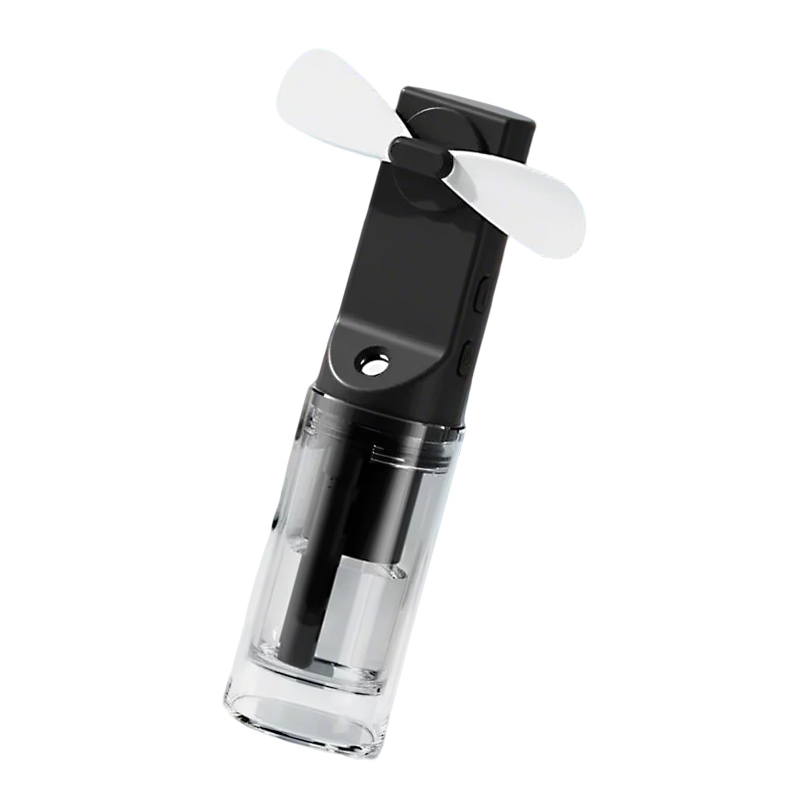 TAZIZI Portable 4 Speed Handheld Fan Travel Home Camping Outdoor Rechargeable Water Sprays Misting Small Handheld Desk