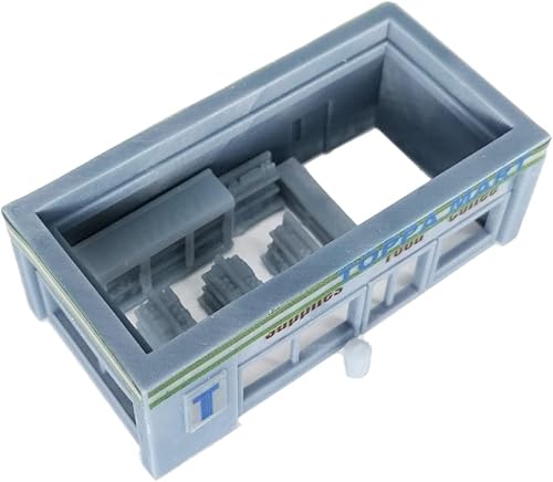 Miniatura 2 de Outland Models Tienda de conveniencia y accesorios de paisajes ferroviarios Escala 1160 N