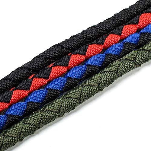 Festnight Nylon Trela Do Cão 5ft Longo Andando Cão Corda Corda Do Cão Do Metal Fecho Corda de Tração