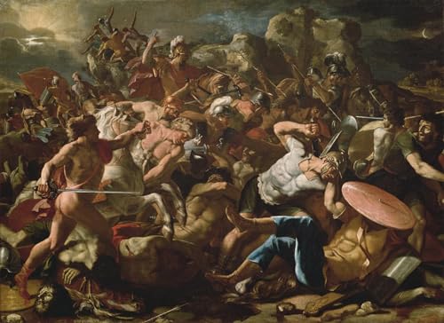 Tableaux Art décor la Bataille de Nicolas POSTERIIk affiche 60x90cm