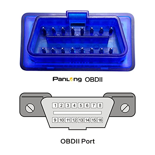 Image of Panlong OBD2 Scanner Bluetooth OBDII Diagnostic Tool Car Code Reader Turn Off Check Engine Light Support Android