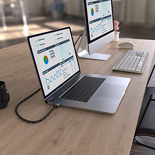 Hama Premium HDMI Kabel 3 Meter Ultra High Speed (Exzellentes Monitorkabel 4K / 8K, 48 Gbit/s, UHD Bildschirmkabel eARC, Ethernet, HDR, Aramidfaser Kabelmantel, HDMI 2.1 Kabel 120 Hz/60 Hz) 3m