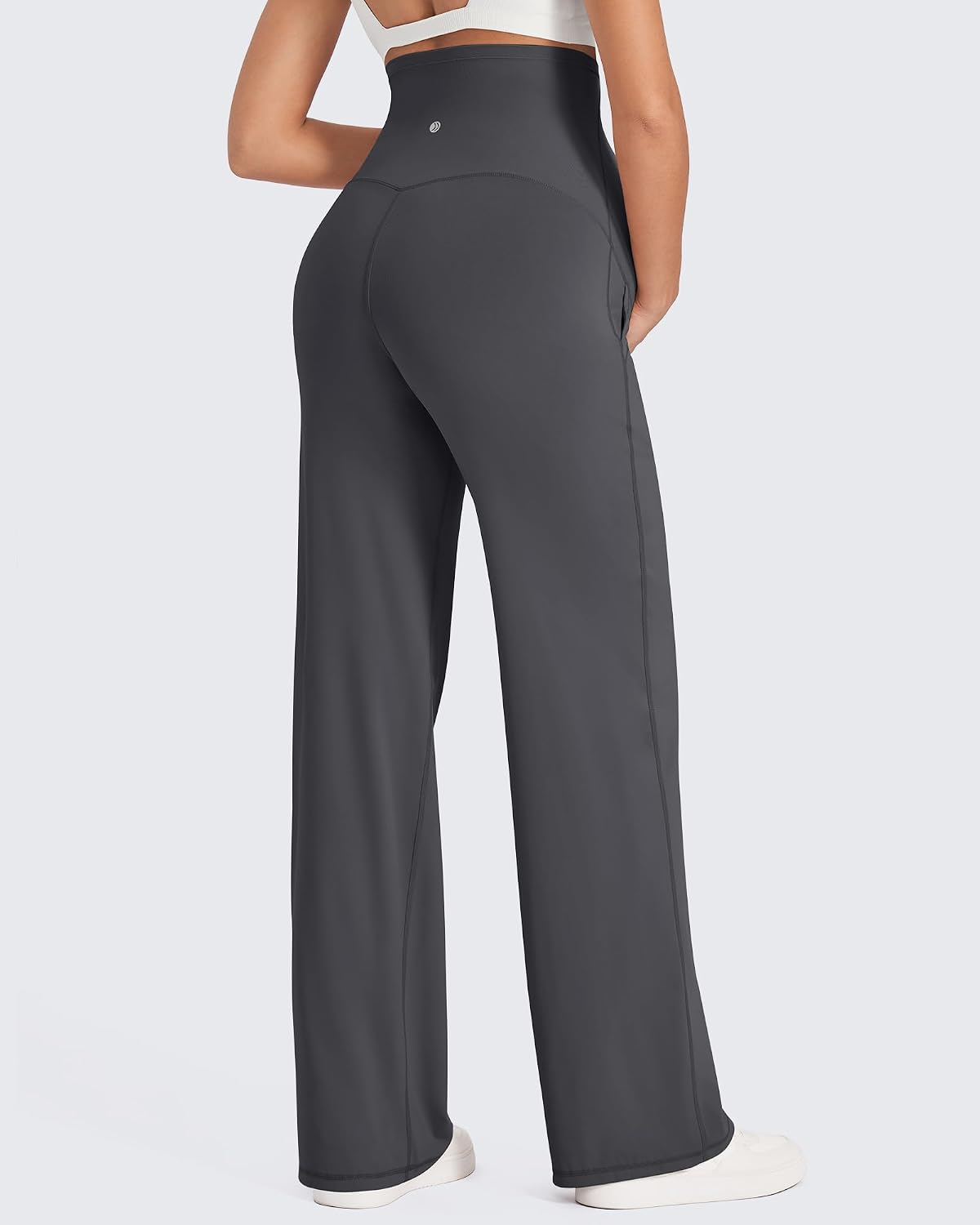 G4Free EverGoing Maternity Pants Over the Belly Pregnancy Work Trousers image 2