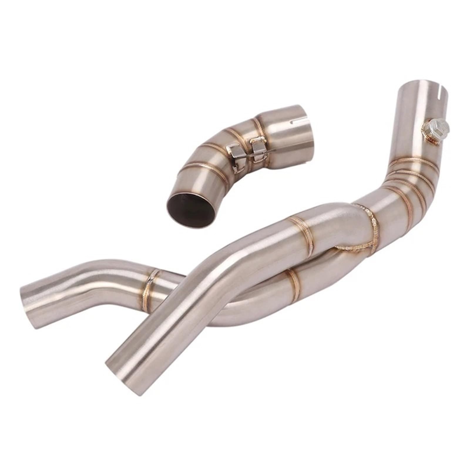 Slip Per YZF Per R1 2007 2008 Moto Di Scarico Fuga Moto Modificare Tubo Centrale Centrale di Collegamento Tubo Collegare Silenziatore Originale Tubo di scarico moto