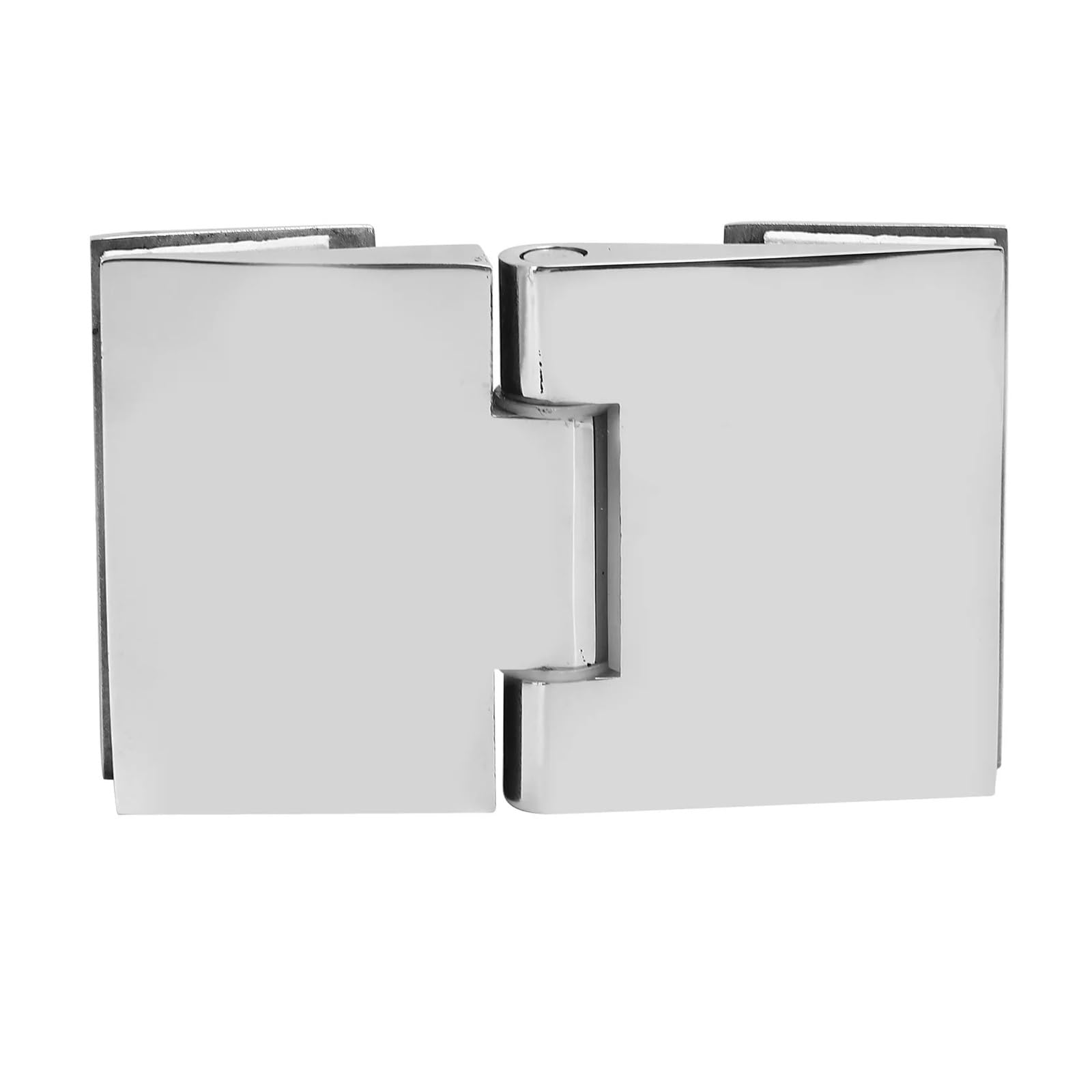 Bisagras para mamparas de ducha, Bisagra biselada de doble cara for cuarto ducha, puerta vidrio, ángulo libre, bisagras sólidas resistentes