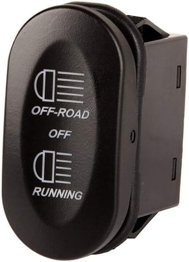 Rugged Ridge Rocker Switch | Thermoplastic Olefin (TPO), Black | 17235.11 | Fits zNONE