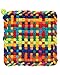 Friendly Loom | 7” Traditional-Sized Multicolor Potholder Weaving Loops | Craft 2 Cotton Potholders