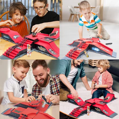 Image of CLA6 Mini Skatepark Kit | Beginner Fingerboard | Complimentary Tools, Wheels and eBook |