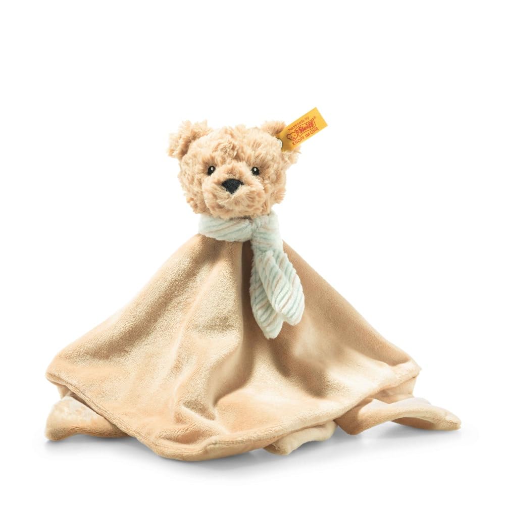 Steiff 242281 Soft Cuddly Friends Jimmy Teddybär Schmusetuch – 26 cm, beige