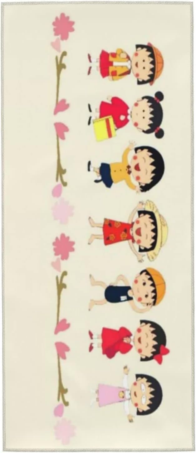 ちびまる子ちゃん　バスタオル パステルまる子 バスタオル｜グッズ｜ちびまる子ちゃん