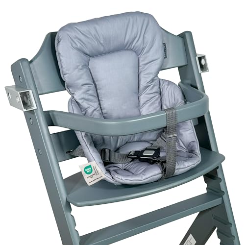 LaLoona Reducteur Chaise Haute pour Chaise Haute Bébé Bebeconfort Timba - Coussin Assise Bebe avec Revêtement Enduit Facile à Essuyer, Certifié OEKO-TEX...