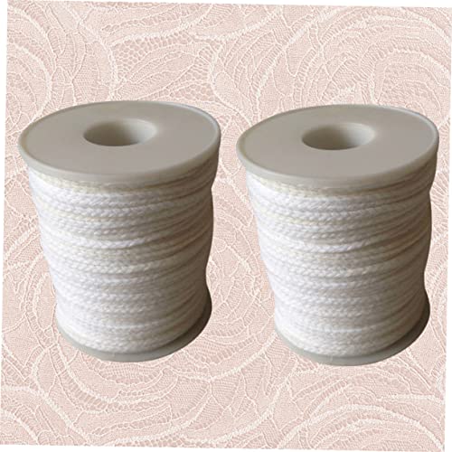 2 rollos de pabilo de algodón para hacer velas SEWACC miniatura 7