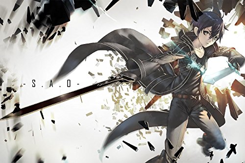 Amazon.com: Sword Art Online Kirito Light Novel Japan Hot Comics