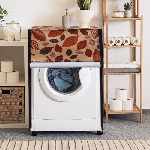 Image of Lithara Waterproof Front Load Washing Machine Cover For 6 kg, 6.2 Kg, 6.5 Kg, 7 Kg (Design 19)