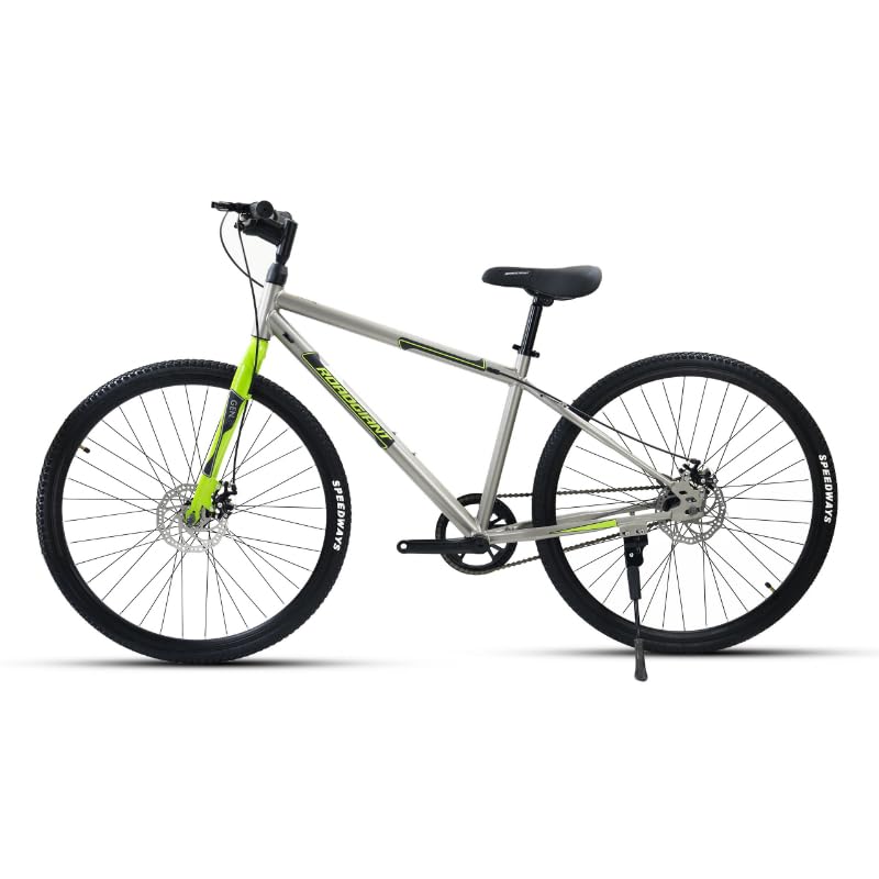 ROADGIANT Zen-Z || 700C|| Steel Frame|| Dual DISC|| Rigid Fork|| Unisex||Single Speed|| Grey-picture-21