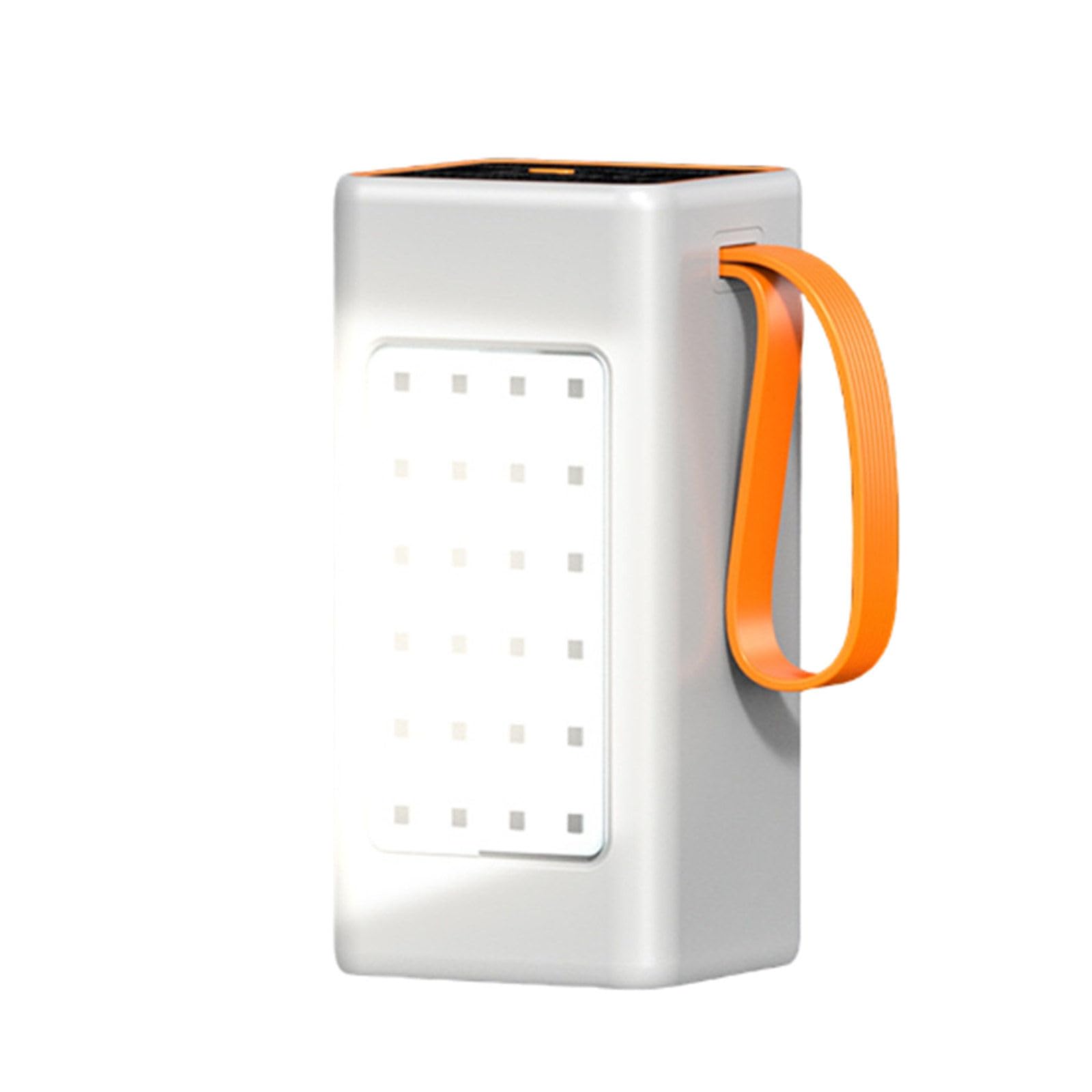 RIDAEX Banco al Aire Libre portátil del Poder del teléfono móvil de Carga súper rápida de la Capacidad 66W de Gran Capacidad 50000 Mah del Banco del Poder,White-90000mAh