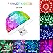USB Mini Disco Light,3 Packs,Party Lights Ball Sound Activated, Halloween DJ Disco Ball Stage Lights-Multi Colors LED Car Atmosphere Light,Magic Strobe Light for Xmas Parties,Pool,Club,Church,Karaoke