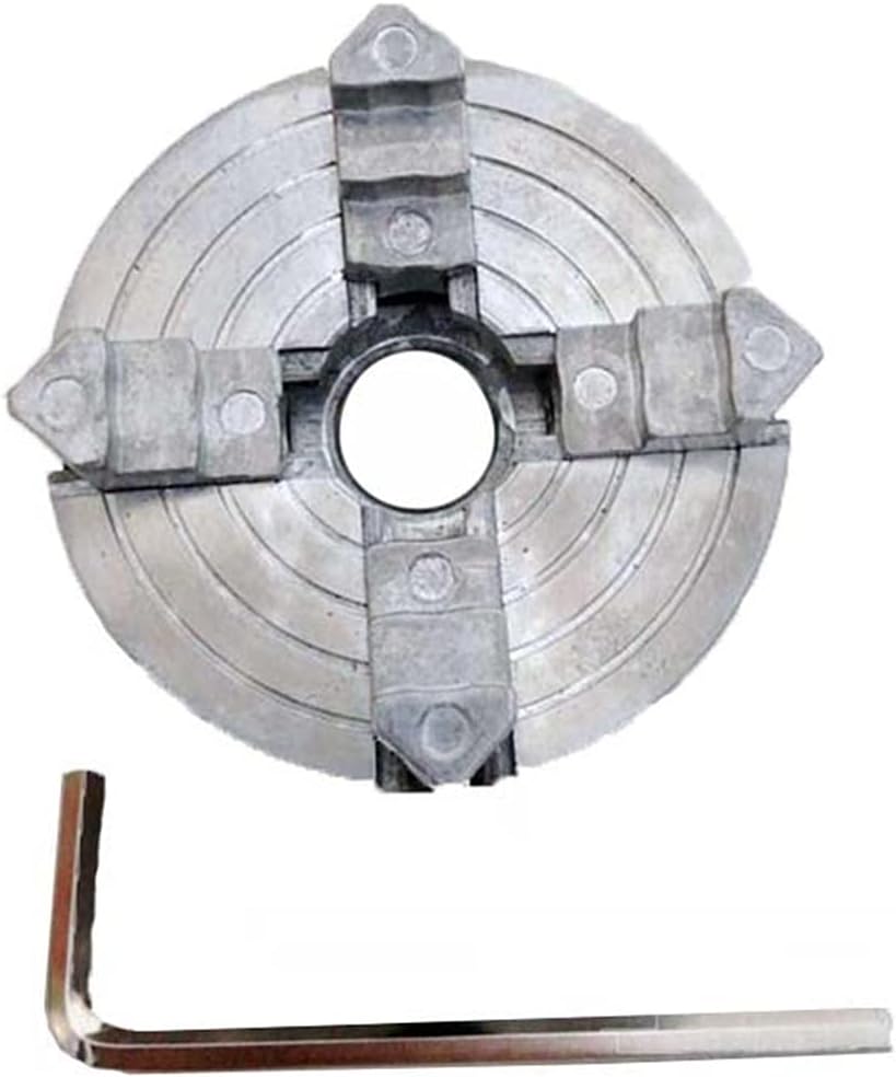 金属ミニ旋盤M12X1MMのための4つの4つの顎チャックZ011Aがスレッドバック1.8~56mm / 【レイズ】 12~65mm