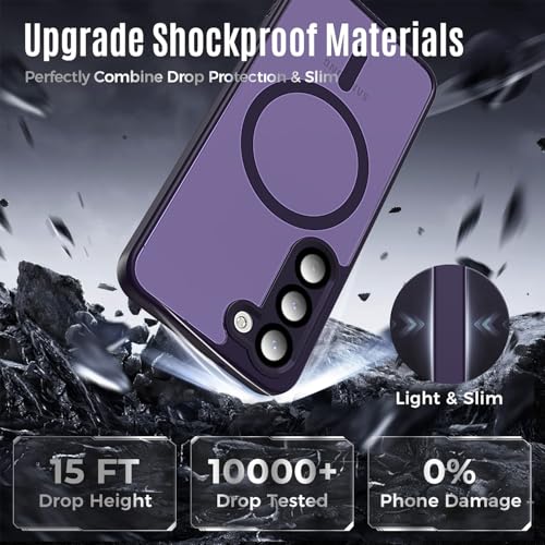 Coque Galaxy S23 Plus antichoc protège objectif et évite les chutes