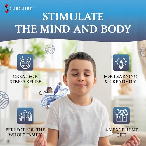 Image of Shashibo Avatar The Last Airbender Magnetic Puzzle Cube, Sensory Fidget Toy
