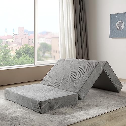 Turnkey-Sleep-Folding-Mattress-6-Inch-Twin-Foldable-Memory-Foam-Trifold-Mattress-Topper-with-Washable-Breathable-Cover-75-x-38-x-6